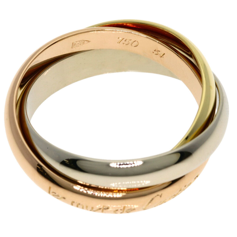 CARTIER Authentic 18k Gold Trinity Ring #54 - Picture 3 of 6